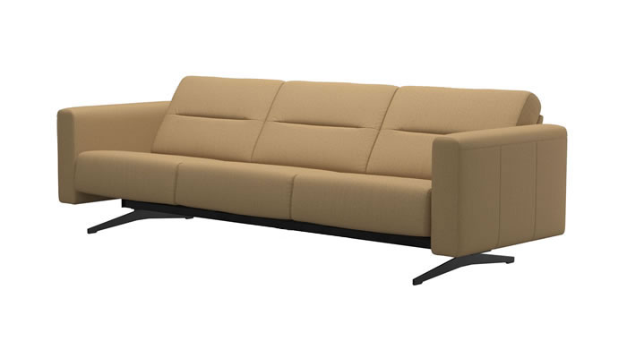 Stressless Stella 3 Seater Sofa in Calido Honey Leather